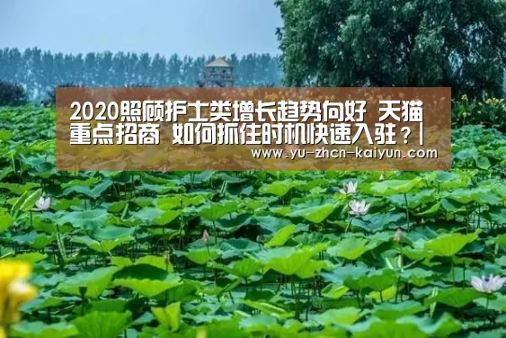 2020照顾护士类增长趋势向好 天猫重点招商 如何抓住时机快速入驻?|开云(图3)
2020照顾护士类增长趋势向好 天猫重点招商 如何抓住时机快速入驻?|开云(图3)